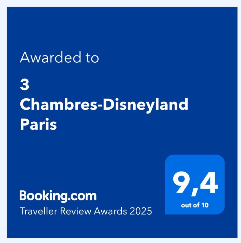 3 Chambres-Disneyland Paris Saint-Thibault-des-Vignes Exterior photo
